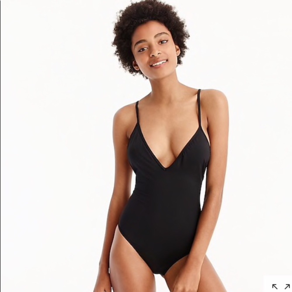 J. Crew Playa Montauk Cross- back One piece